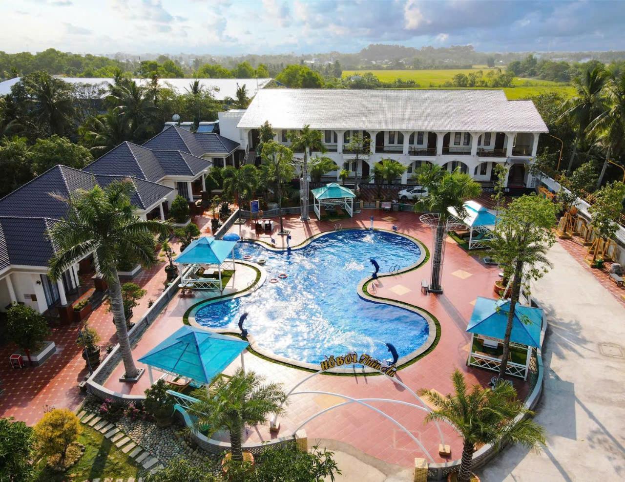 Thien An Hotel Soc Trang Extérieur photo